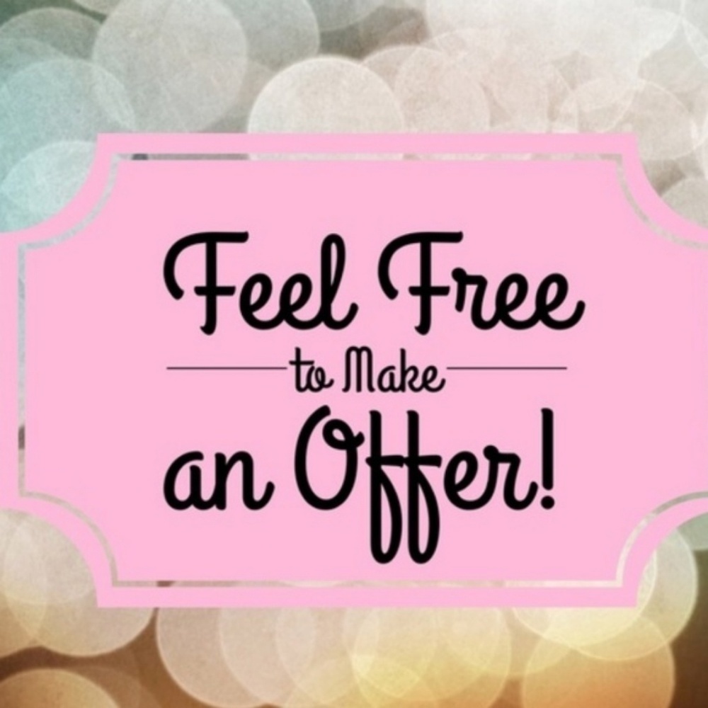 Feel free to make a offer...